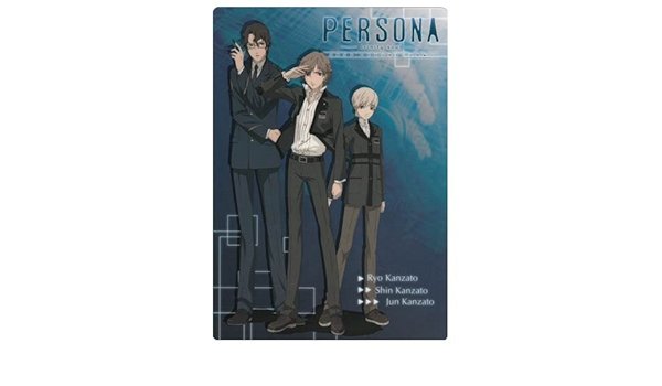 Amazon ペルソナ トリニティ ソウル 下敷き 神郷諒 神郷慎 神郷洵 アニメ 萌えグッズ 通販