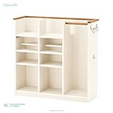 イトーキ ランドセルラック 収納 お片付け ラック カモミール・セレクト できラボ 幅100cm ナチュラルホワイト GCS-R10-82