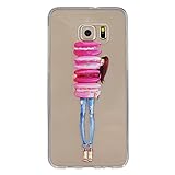 UNEXTATI Galaxy S6 Edge Plusケース 高品質 超薄型 TPU 保護カバー 液晶保護 衝撃吸収 Samsung Galaxy S6 Edge Plus 用 Case Cover