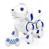 【Auyyhui】ロボット犬おもちゃ リモコンロボット犬 充電式電動犬 子供用おもちゃ 男の子女の子 誕生日 子供の日 クリスマスプレゼント 電子ペット ロボットペット I4