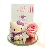 Hello Kitty Birthday Jewel プリザーブドフラワー (2月 February アメジスト)