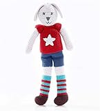 hand-crocheted Bunny人形、in Boy
