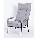 デザインアームチェアL BCL-フィーゴ グレー