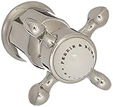 Rohl 9.014512pn Perrin & Rowe 1 / 2 " NoホットまたはColdインジケータクロスハンドルwithout Perrin & Roweロゴfor Diverter空白