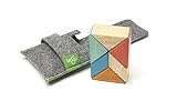 6 Piece Tegu Pocket Pouch Prism Magnetic Wooden Block Set Sunset [並行輸入品]