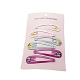 YueLian　キッズ　ヘアピン　ガールズ　柄　可愛い　ヘアアクセサリー　ヘアクリップ　髪留め　6点セット（動物1）