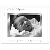 Malden Baby's Baptism, 4 x 6 inch Picture Frame, Silver by Malden [並行輸入品]