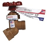 NDS hbf-0500-t 1 / 2インチねじAcetal 45メスホースBibb、ブロンズ