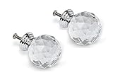 Abbott Collection Ball Crystal Drawer Knob, Large 1.5 Inches in Diameter (Set of 2) [並行輸入品]