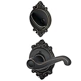 Schalge F94FLA716BRKRH Aged Bronze Interior Pack Flair Lever Right Handed Dummy Interior Pack with D