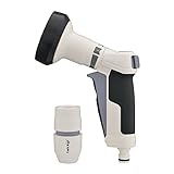 【Amazon.co.jp限定】 タカギ(takagi) 散水ノズル かんたん接続プログリップガーデン 普通ホース 節水レバー付き 園芸 モノトーン QF2007SK 【安心の2年間保証】