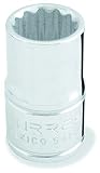 Urrea 5410M 1/2-Inch Drive 12-Point 10mm Long Chrome Socket [並行輸入品]