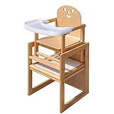 子供用ダイニングチェア 子供用ダイニングチェアソリッドウッド多機能食べるシートスタディテーブル (色 : 木の色)