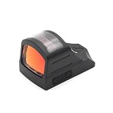 OPP TACTICAL 507C ホログラフィック反射ソーラーパワーレッドドットサイト光学反射エアガン用 (507C w/SI-REX ブラック)