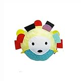 GGG JP 面白い動物スタイル ベビーキッズ用 ソフトぬいぐるみ ベル布ボール 教育玩具(ハリネズミ)