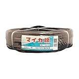 【10個】 マイカ線 黒 500ｍ×10ｍｍ ビニールハウス 用 バンド タ種 代不