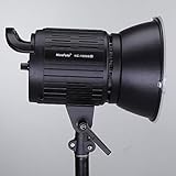 NiceFoto ビデオライト HC-1000B-II 色温度3200K或いは5500K 100Ｗ Bluetooth+2.4G受信 CRI≥95 Bowens マウント