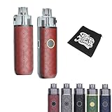 【SE】ユーウェル TYPHOS POD SE System |タイフォス|CoreShield構造|デュアルメッシュ|FlavorKitchenミニポーチ付属｜6ml/2000mAh｜電子タバコ VAPE 本体 スターターキット (Burgundy Red)