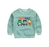 子供服 春秋 長袖 Tシャツ トレーナー 丸い襟 キッズ 男の子 女の子 ベビー 子供 綿 おしゃれ カジュアル ファッション 可愛い プリント 3色