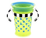 Sassy Grow up Cup No Spill, No Spout Design 7oz - 9 Months, Green by Sassy
