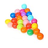 UEBカラフルボールソフトプラスチック海洋ボール面白いベビーキッドSwim Pit Toy