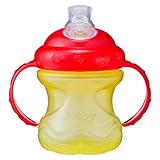 Nuby ツインハンドル・スパウトカップ 240ml/イエロー 【マグ】FDNB992503
