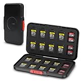 【スライドオープン式】60 スロット メモリーカードケース メモリーカードホルダー 20枚 CFexpress Type A + 40枚 MicroSD TF MSD カード 収納ケース 耐衝撃 防塵 防滴 Sony A1 A7R5 A7M4 A7S3 A9III FX3 など用