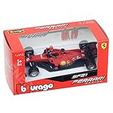 ブラーゴ 1/43 フェラーリ F1 SF21 シャルル ルクレール Bburago 1/43 2021 FERRARI FORMULA 1 F1 SF21#16 Leclerc レース スポーツカー ダイキャストカー Diecast Model ミニカー