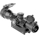 ANS Optical ライフルスコープ 2.5x20 ショートスコープ ワンピースマウント付き