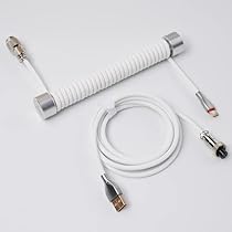 Amazon.co.jp: GravaStar USB-C コイルケーブル キーボード グラ