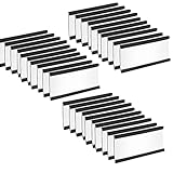 TOYMYTOY 磁気ラベルホルダー マグネット付き 磁気データカードホルダー 保護フィルム 紙インサート付き 金属棚 ホワイトボード 76