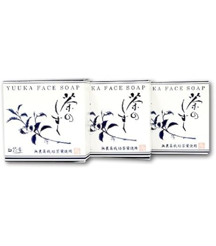 Amazon | 悠香のお茶せっけん 茶のしずく 60g | 茶のしずく | 洗顔