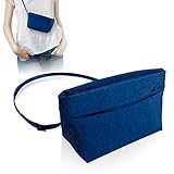 エレコム ポーチ off toco(オフトコ) サコッシュ バッグインバッグ ネイビー BMA-OF02NV