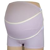 ネトゥル マルチボーダー柄ベルトコントロールマタニティガードル L グレー 4831