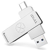 iDiskk 超高速ソリッドステート128GB iPhone16/15フラッシュメモリ USB3.2 Gen2 最大読取り速度500MB/s ハイスピード【USB3.2+Type-Cコネクタ搭載 専用APP使用と不使用二つ選択あり】OTG外付けUSBディスク スマートフォン外部ストレージ 高速データ転送 Type-CのiPhone・iPad・スマホ/Android/PC/Mac/タブレットなど対応