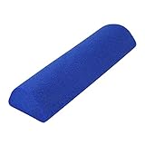 RIORES （リオレス） ハーフ ヨガポール ストレッチ用ポール ポールエクササイズ ダイエット リセット用ポール 体幹 ストレッチ フィットネス (ブルー単品)