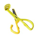 キッズミー 切る・つぶす・すくうが1本でできる3WAY かんたん離乳食はさみ 【日本正規品】 離乳食調理器具 ライム