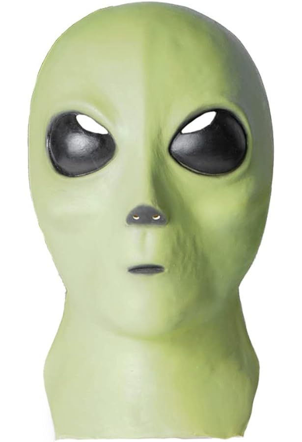 Amazon.co.jp: [DOKiDOKi] 宇宙人 マスク コスプレ【ラテックス