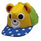 ミキハウス(mikihouse) プッチー＆うさこ なりきりメッシュキャップ(帽子) Ｓ(48-50cm) 黄（04）