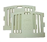 アジル ベビーサークル BEAR ZONE ベアゾーン 専用拡張パネル2枚組セット (ベージュ) 追加パネル セット