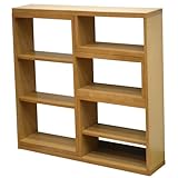 天然木 伸縮 ラック シェルフ カウンター下収納 幅89cm ライトブラウン LS-911LB