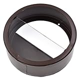 Hongma 掛け収納ケース シンプル 透明 収納ボックス 人工 観葉植物 飾り 多機能 ホーム オフィス アイテム size 直径(cm)：30.3 (ブラウン)