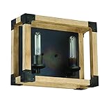 craftmade-cubic-vanity-parent 2-Light ブラック 41502-FSNW 1