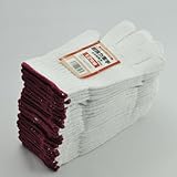 布施商店 《超強力！ 6本編軍手》 850g FT-3117 【12双組】