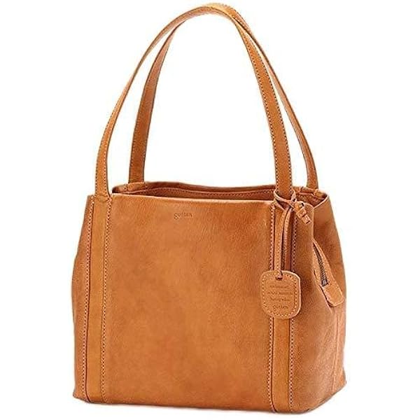 Amazon | [ゲンテン] トートバッグ ゴートベーシック キャメル