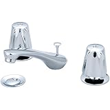 Olympia Faucets L-7010 Two Handle Lavatory Widespread Faucet, Chrome Finish [並行輸入品]