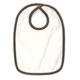 オーガニックコットン パイル地 よだれかけ（ビブ）バニラ