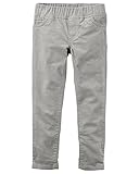 Carter 'sベビー女の子ストレッチコーデュロイパンツ、グレー、9ヶ月