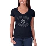 MLB Women 's ' 47スクラムVネックTee