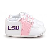 Future Tailgater LSU Tigers pre-walkerベビー靴 – ピンクトリム